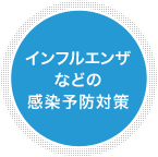 インフルエンザなどの感染予防対策